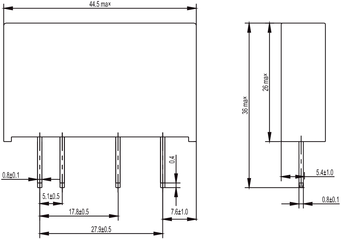 ממסר מצב מוצק MULTICOMP PRO MCKSL60D20-L